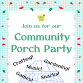 Community Porch Party