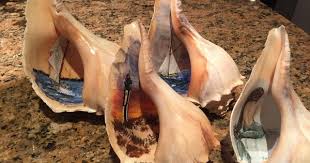 Maybe you would like to learn more about one of these? Painted Conch Shells 2017 Seashell Painting Sea Shell Ideas Painted Shells