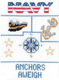 New military cross stitch patterns. Candamar Designs Navy Sampler Mini Cross Stitch Kit 123stitch Com Cross Stitch Cross Stitch Kits Patriotic Cross Stitch