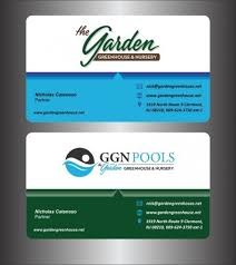 Garden Greenhouse And Nursery Ggn Pools Garden Greenhouse And Nursery Ggn Pools Client Winner Garden Testimonia Business Card Design Contest Design Card Design