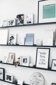 This floating shelf refers to the 12 deep floating shelf. 10 Unexpected Ways To Arrange Wall Art Interior Gallery Shelf Interior Inspiration