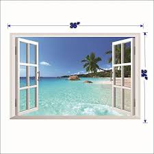 By, this way the dining room looks simple yet different to gain enough attention. U Shark 3d Large Removable Sea Beach Vinyl Wall Decal Sticker For Dini Walldecals Com