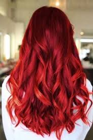 Hair comes in warm and cool undertones, just like skin does. Red Hair Fire Engine Red Hair Extensions