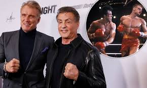 Nie udało się przetłumaczyć tej oferty na język polski. Sylvester Stallone 73 Enjoys Rocky Reunion With Hunky Dolph Lundgren 62 Daily Mail Online