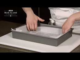 How To Line A Pan With Parchment Paper Parchment Paper Parchment Paper Recipes Paper Cake