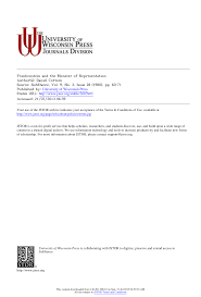 Frankenstein and the Monster of Representation