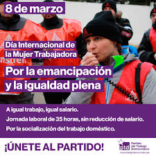 Check spelling or type a new query. 8 De Marzo Por La Emancipacion Y La Igualdad Plena Partido Del Trabajo Democratico