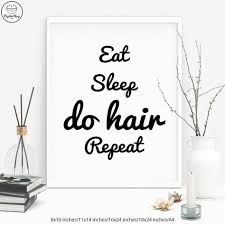 Hair Salon Wall Art Hairdresser Gift Digital Download Hair Etsy Hair Salon Decor Salon Print Salon Wall Art