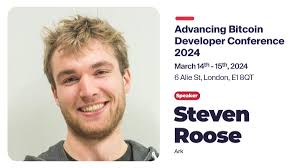 Advancing Bitcoin в X: „ NEW SPEAKER ANNOUNCEMENT! ​ Steven Roose  (@stevenroose3) Steven Roose is an experienced #Bitcoin developer who is a  proponent and author of the TXHASH proposal. He currently works at Ark and  also has previous ...