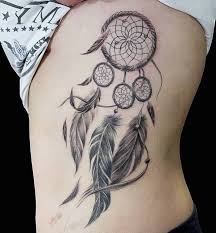 Bird, feather dreamcatcher tattoo design. 1001 Ideas For A Cute And Elegant Dream Catcher Tattoo