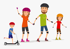 In this ultimate recap cartoon we retell the epic storyline from nintendo's wii sports. Sport Family Clip Art Family Playing Sports Cartoon Hd Png Download Transparent Png Image Pngitem
