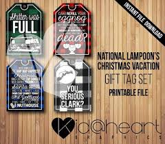 National Lampoon S Christmas Vacation Gift Tag Set Etsy Christmas Vacation Gifts National Lampoons Christmas Vacation National Lampoons Christmas