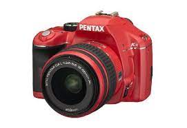 Pentax K X 12 4mp Digital Slr With 2 7 Inch Lcd And 18 55mm F 3 5 5 6 Al Lens Red Pentax Digital Photography Review Camera