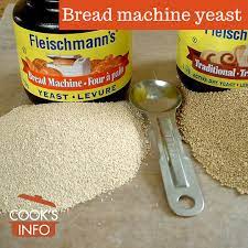 Bread Machine Yeast Cooksinfo