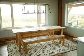 How to build a dining table from salvaged lumber. Beginner Farm Table 2 Tools 50 Lumber Ana White