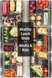 Healthy Lunch Ideas For Kids And Adults Healthy Lunches For Work Cheap Clean Eating Recipes