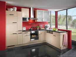 Modern Light Wood Kitchen Cabinets Pictures Design Ideas Kitchen Design European Kitchen Cabinets Red Kitchen Walls