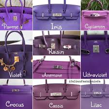 hermes hermescolorchart hermespurple birkin hermesbirkin