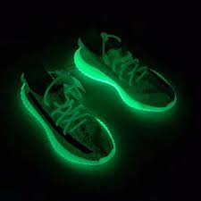 Yeezy Boost 350 V2 Gid Glow In Dark Adidas Shoes Yeezy Sneakers Men Fashion Girls Basketball Shoes