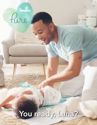 John Legend Knows When A Poopy Diaper Strikes It S Time For Stinkybootyduty And Pampers Pure Is Alway Video Funny Babies Newborn Photography Girl Beautiful Babies