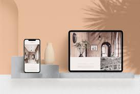 Digital Device Mockup Vol 2 Minimalist Elegant Design Goods Harmonais Visual In 2020 Iphone Mockup Mockup Business Website Design