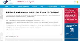 Jobb felső saroknál ott a zöld hátterű. Eeszt Halozati Karbantartas Marcius 23 An 19 00 24 00 Haziorvosinfo Hu