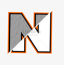 Nikmati video huruf keren eksklusif serta film populer dan acara tv. Creative Cut Stripe Letter N Graphics Image Picture Free Download 610275091 Lovepik Com