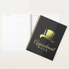Golden Top Hat Vzs2 Appointment Planner 27 85 By Vivendulies Cyo Customize Personalize Unique Appointment Planner Wedding Event Planner Gold Wedding Gift