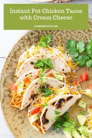 Instant Pot Creamy Chicken Tacos Recipe Creamy Chicken Chicken Taco Recipes Chicken Tacos Recipe Easy