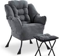 Amazon.com: Modern Lazy Chair Single Lazy Sofa, Comfy ...