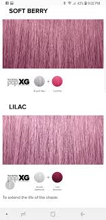 Soft Berry Lilac In 2019 Hair Color Formulas Red Hair