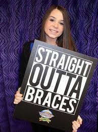 Watch Out World Callie Is Straight Outta Braces Doubletsmiles Pediatricdentistry Lubbockorthodonti Pediatric Dentistry Orthodontics Orthodontist