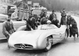 Rudy Uhlenhaut Mercedes W196 Hockenheim 1954 Mercedes Benz Mercedes Benz