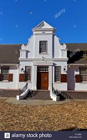 Cape Dutch Architectural In Cape Town Stock Photo Cape Dutch Architecture Cape Town