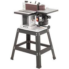 Shop Fox W1717 120v 1 3 Hp Horizontal Vertical Sander With D2057a Mobile Base Table Saw Table Porter Cab Portable Table Saw Best Table Saw Diy Sewing Table
