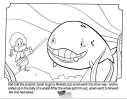 Free Jonah Coloring Page Whale Coloring Pages Jonah And The Whale Bible Coloring Pages
