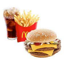 Just when we thought mcdonald's double quarter pounder was the worst fast food burger, burger king released this monstrosity that's nearly 1,000 calories! Mcdonald S Double Quarter Pounder With Cheese Meal