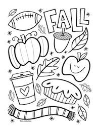 Keep your kids busy doing something fun and creative by printing out free coloring pages. Fun Coloring Sheets Fall Worksheets Teaching Resources Tpt