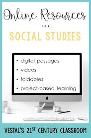 Online Learning Resources And Activities In 2020 Online Learning Online Education Social Studies Elementary
