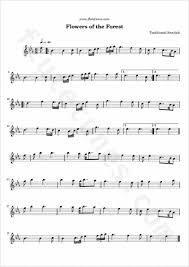 There is no official national anthem of scotland, but this would likely be it if there were. Flowers Of The Forest Trad Scottish Free Flute Sheet Music Flutetunes Com