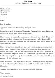 Use bullet points wherever possible. Drivers Cover Letter July 2021