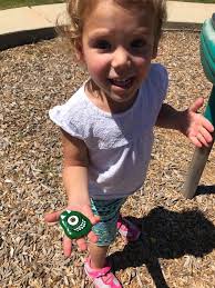 Two-year-old finds hidden object at river BBQ