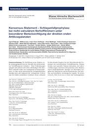 Learn vocabulary, terms and more with flashcards, games and. Pdf Konsensus Statement Schlaganfallprophylaxe Bei Nicht Valvularem Vorhofflimmern Unter Besonderer Berucksichtigung Der Direkten Oralen Antikoagulanzien