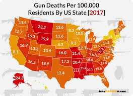 11 shocking maps and charts of gun violence in america