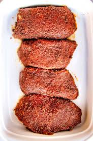 Spice Rubbed Steaks With Herb Butter Grill Or Pan Seared With A Caramelized Seasoned Crust And The Most Amazing Herb Butter Steak Spice Herb Butter For Steak