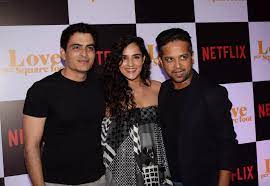 Who do you think will get there first? Manav Kaul Angira Dhar Anand Tiwari At The Screening Of Ronnie Screwvala S Film Love Per Square Foot In Cinepolis Andheri Mumbai On 10th Feb 2018 Anand Tiwari Bollywood Photos