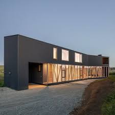 The p & s model metal garage kits for horse barns are fully expandable and customizable with quiet sliding doors and proper ventilation. Corrugated Metal Dezeen