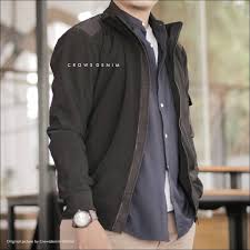 Jaket Cowok Jaket Baseball Jaket Varsity Jaket Hitam Waktunya Untuk Tampil Beda Dengan Jaket Baseball Gaya Baru Lansiran Crowsdenim Jaket Pakaian Gaya