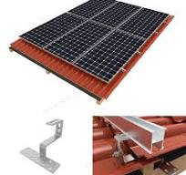 Photovoltaic system mounting design for tile roof,SPC-RF-IK10-DR