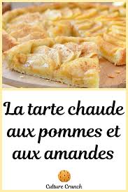 Tarte Chaude Minute Aux Pommes Et Aux Amandes La Recette Facile Recette Recettes De Cuisine Recette Facile